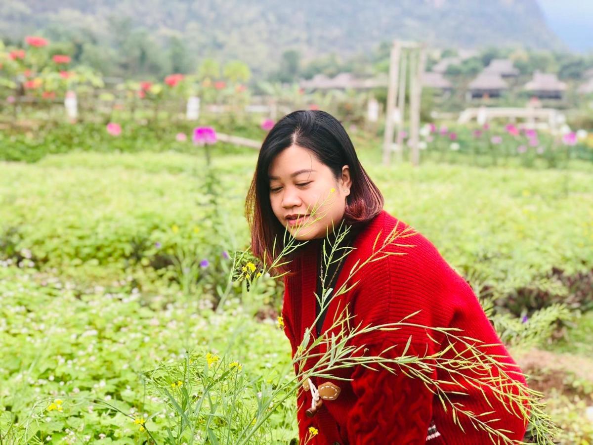 An Bungalow - Mai Chau Villa Hòa Bình Buitenkant foto